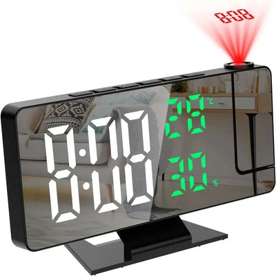 180° Arm Projection Digital Alarm Clock The “Rest” Day