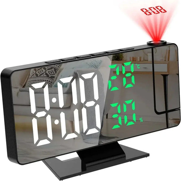 180° Arm Projection Digital Alarm Clock The “Rest” Day